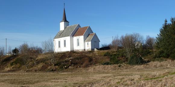 Siste uka i februar ble store deler av granfeltet ved Kirkebakken tatt ned.